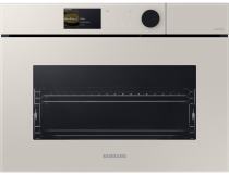 Samsung Series 7 NQ5B7993AAA Compact Oven w/ Auto Open Door - Satin Beige (front Beige)