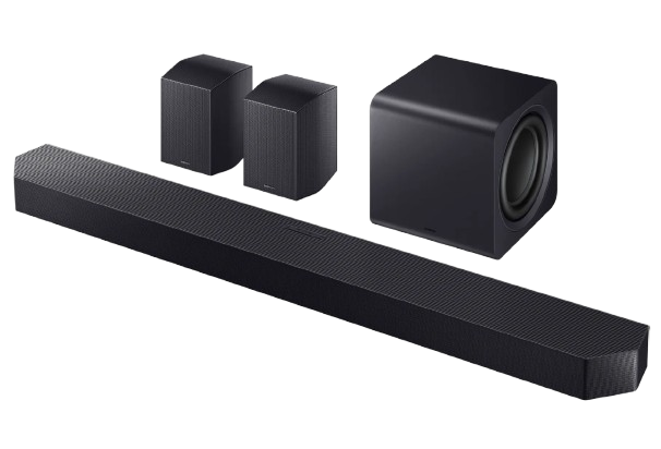 Q990F Q-Series 11.1.4ch Soundbar with Subwoofer & Rear Speakers (2025)
