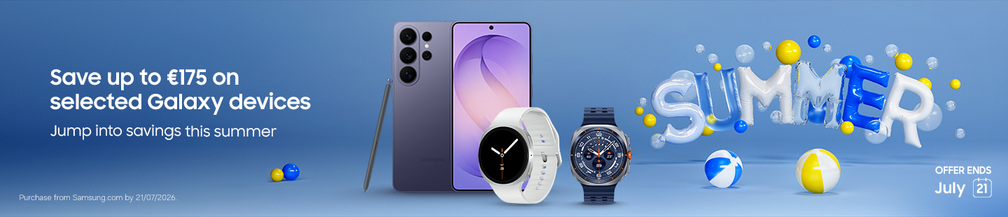 Summer Sale - Samsung Summer Sale