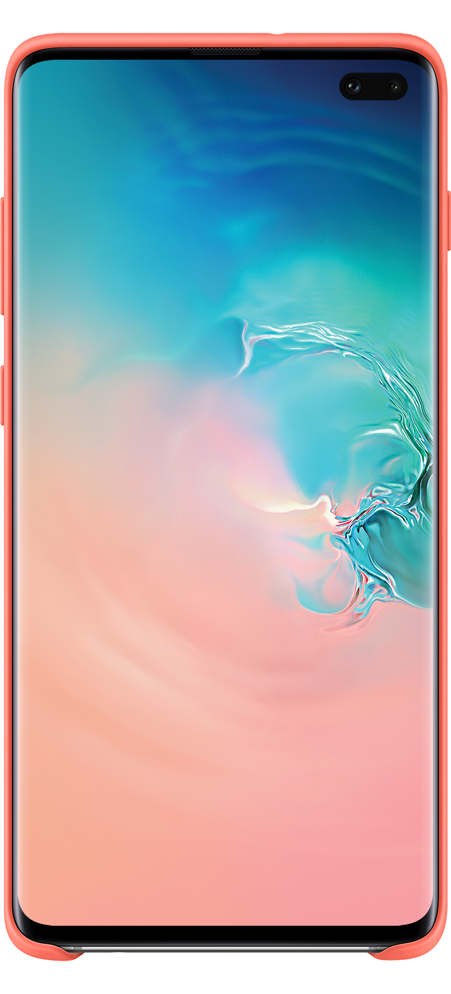 Samsung Galaxy S10+ Soft Touch Cover Coral Pink