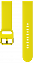 Galaxy Watch Active Silicone Straps yellow (front yellow)