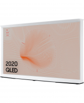 2020 43" The Serif QLED 4K HDR Smart TV in Cloud White 43 (r-perspective White)