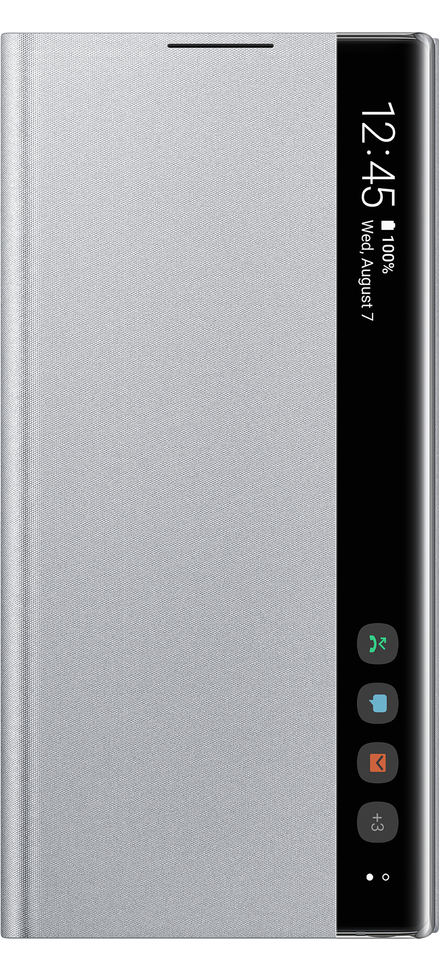 Samsung Galaxy Note10 Clear View Cover silver