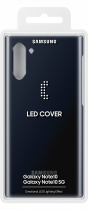 Galaxy Note10 LED Cover black (package black)