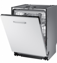Fully Integrated Full Size Dishwasher with WaterWall™ Technology and ZoneBooster™ (r-perspective-open white)