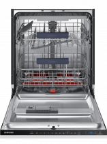 Fully Integrated Full Size Dishwasher with WaterWall™ Technology and ZoneBooster™ (front-open white)