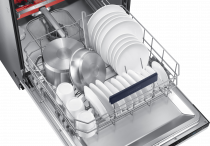 Fully Integrated Full Size Dishwasher with WaterWall™ Technology and ZoneBooster™ (detail white)