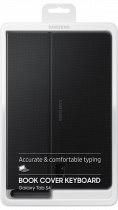 Galaxy Tab S4 Keyboard Book Cover black (package black)