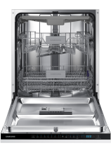 Series 6 DW60M6070IB/EU Built in Full Size Dishwasher, 14 Place Settings White 14 Place Setting (front-open white)