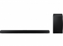 Samsung Q60T 5.1ch Cinematic Soundbar with Virtual DTS:X Object Sound Black (front Black)