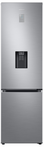 RB7300T 8 Series Frost Free Classic Fridge Freezer with Non Plumbed Water Dispenser Silver 376 L (front Silver)