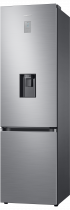 RB7300T 8 Series Frost Free Classic Fridge Freezer with Non Plumbed Water Dispenser Silver 376 L (r-perspective Silver)