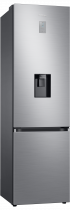 RB7300T 8 Series Frost Free Classic Fridge Freezer with Non Plumbed Water Dispenser Silver 376 L (l-perspective Silver)