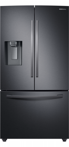 RF23R62E3B1/EU French Style Fridge Freezer with Twin Cooling Plus™ 23 cu.ft. (front Black)