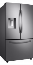 RF23R62E3SR/EU French Style Fridge Freezer with Twin Cooling Plus™ (l-perspective Titanium Silver)