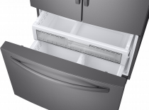RF23R62E3SR/EU French Style Fridge Freezer with Twin Cooling Plus™ (easy-open-handle--freezer- Titanium Silver)