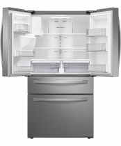 AW4 French Door Fridge Freezer with CoolSelect+ 510 L Silver (front-open silver)