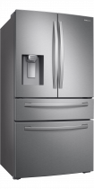 AW4 French Door Fridge Freezer with CoolSelect+ 510 L Silver (l-perspective silver)