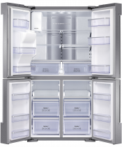 Family Hub™ Multi-door Fridge Freezer Silver 550 L (RF56M9540SR/EU )