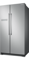 RS3000 American Style Fridge Freezer with All Around Cooling 535 L Silver (r-perspective silver)