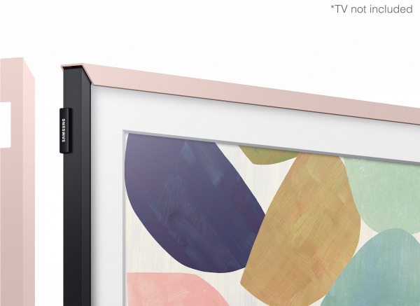 32" Natural Pink Customisable Bezel for The Frame TV (2020) Neutral Pink 32 (dynamic3 )