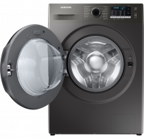 2020 WD5000T Washer Dryer with ecobubble™ and 59min Wash + Dry, 8kg Platinum Silver (front-open Platinum Silver)
