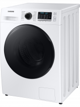 2020 WD5000T Washer Dryer with ecobubble™ and 59min Wash + Dry, 9kg White (r-perspective White)