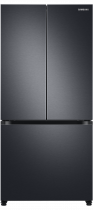 RF5000 Slim French Door Fridge Freezer with TwinCooling Plus Black 496 L (front Black)