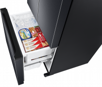 RF5000 Slim French Door Fridge Freezer with TwinCooling Plus Black 496 L (detail-freezer-box-food1 Black)