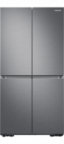 RF9000 French Door Fridge Freezer with Beverage Centre™ Silver 647 L (front Silver)