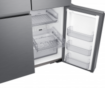 RF9000 French Door Fridge Freezer with Beverage Centre™ Silver 647 L (detail1 Silver)