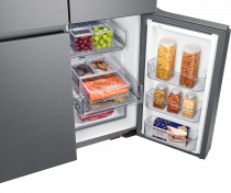 RF9000 French Door Fridge Freezer with Beverage Centre™ Silver 647 L (detail3 Silver)