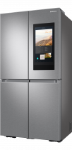 RF9000 Family Hub French Style Fridge Freezer with Beverage Centre™ Silver 637 (r-perspective Silver)