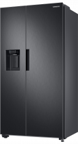 RS8000 7 Series American Style Fridge Freezer with SpaceMax™ Technology Black 609 L (r-perspective Black)