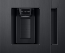 RS8000 7 Series American Style Fridge Freezer with SpaceMax™ Technology Black 609 L (detail-dispenser Black)