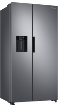 RS8000 7 Series American Style Fridge Freezer with SpaceMax™ Technology Silver 609 L (l-perspective Silver)