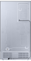 RS8000 7 Series American Style Fridge Freezer with SpaceMax™ Technology Silver 609 L (back Silver)