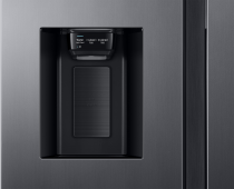 RS8000 8 Series American Style Fridge Freezer with SpaceMax™ Technology 609 L Silver (detail-dispenser Silver)