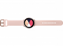 Galaxy Watch Active rose gold (front2 gold)