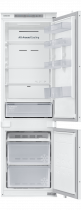 Integrated Fridge Freezer with No Frost, Slide Hinge White 267 L (front-open-without-food White)