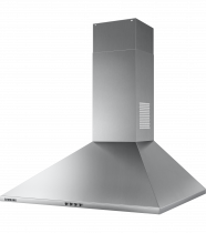 Wall Mount Chimney Cooker Hood, 60cm (front silver)