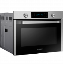 NQ50J3530BS Compact Oven, 50L with Steam-cleaning Silver (L Perspactive Silver)