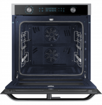 Dual Cook Flex Oven NV75N7677RS Black (front-open black)