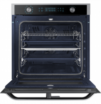 Dual Cook Flex Oven NV75N7677RS Black (front-open black)