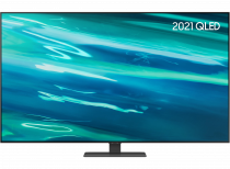 50” Q80A QLED 4K HDR Smart TV (2021) 50 (front Silver)