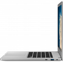 Chromebook 4+, 15", Platinum Titan, 64GB 64 GB Grey (side-open Silver Titanum)