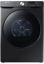 Samsung Hybrid Heat Pump Tumble Dryer, 16kg Black 16 kg (front-on Black)