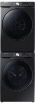 Samsung Hybrid Heat Pump Tumble Dryer, 16kg Black 16 kg (front-set Black)
