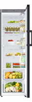 Bespoke Tall 1 Door Fridge 1.85m (Glass) Clean White 387L (front-open-with-food1 White)