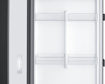 Bespoke Tall 1 Door Fridge 1.85m (Glass) Clean White 387L (detail4 White)